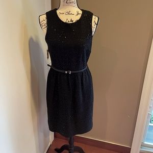 Michael Kors sequin little black dress